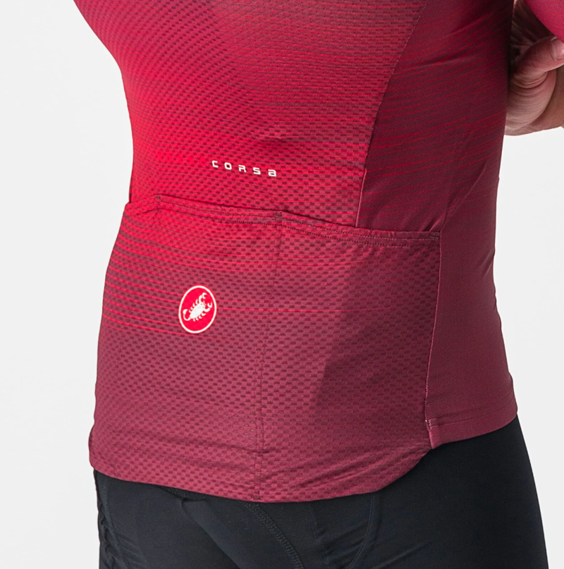 Castelli Aero Race 6.0 Short Sleeve Jersey in Bordeaux-2